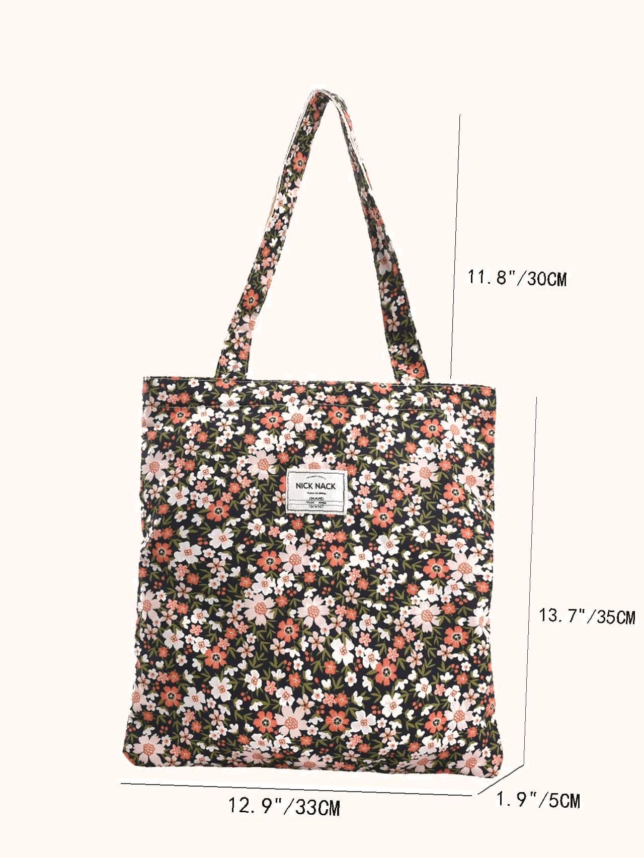 Soufree - Ditsy Floral Tote Bag  - Women Tote Bags