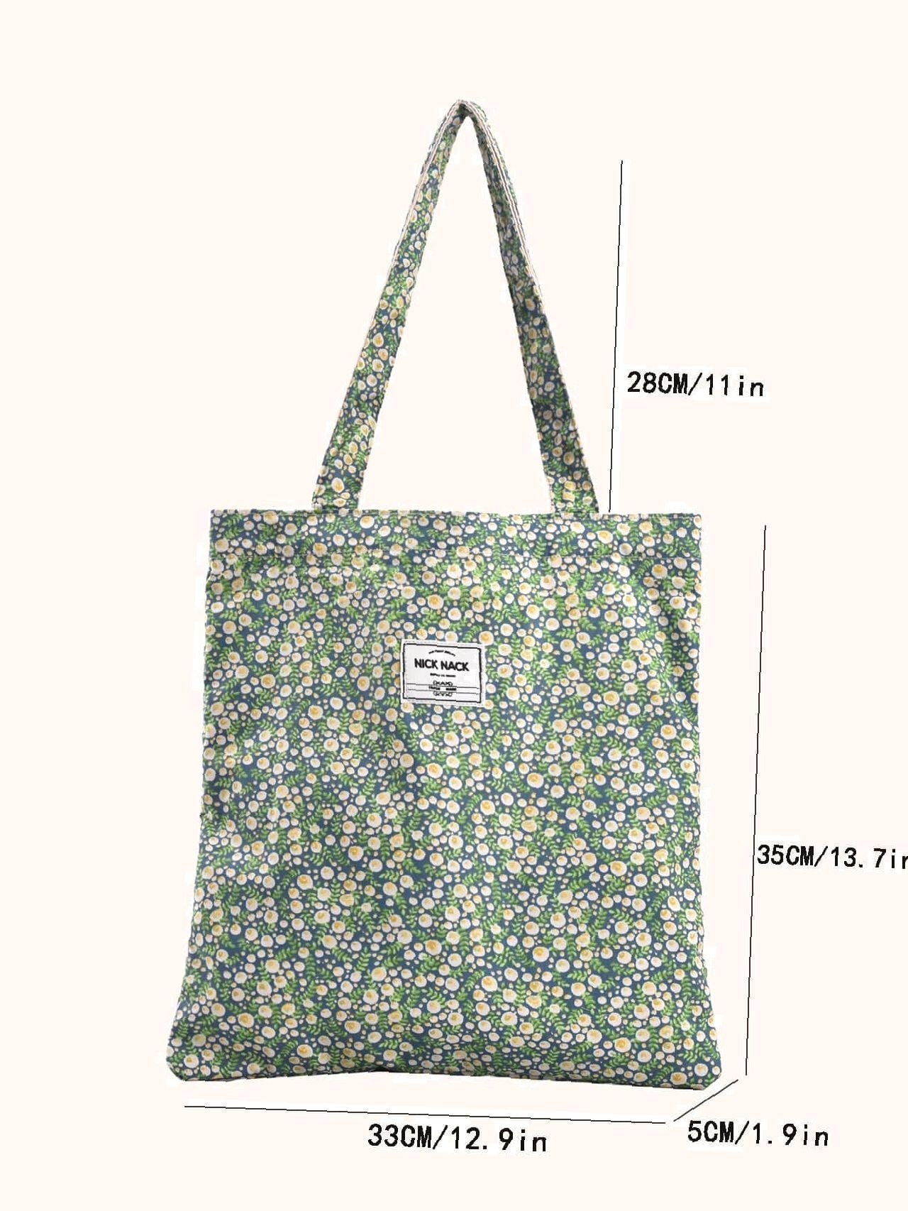 Soufree - Ditsy Floral Tote Bag  - Women Tote Bags