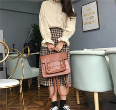 Soufree  -  Korean vintage Women Backpacks preppy style student backpack multifunctional female shoulder bag women school bag ladies Totes