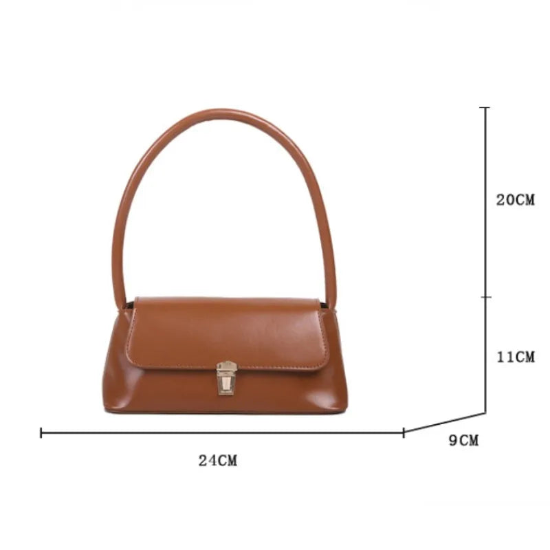 Soufree  -  Underarm Bag Women's Bag French Niche Bag Western Style New Trendy Fashion Portable All-match Ins Shoulder Bag Handbags