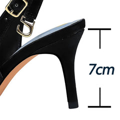 Soufree  -  Shoes Metal Kitten Heels Hollow High Heels Woman Pumps Sexy Party Shoes Women Heels Stiletto Women Sandals Plus Size 43