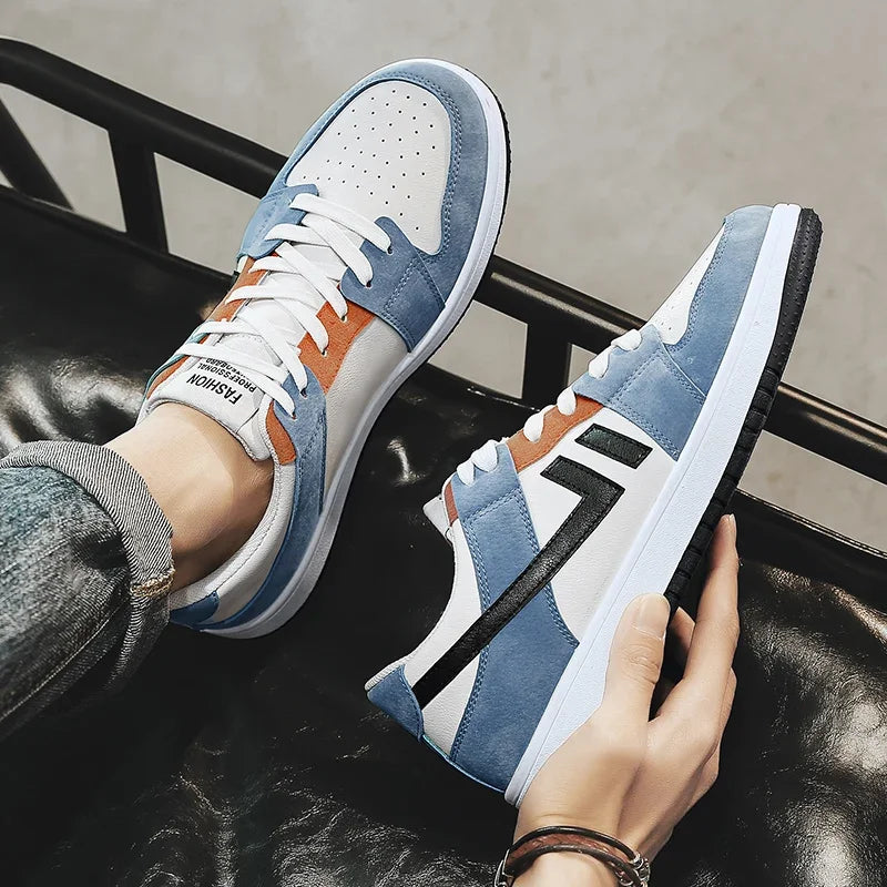 Soufree  -  New Men's Shoes Fashionable, Comfortable, Casual Sports Shoes, New Versatile Outdoor Street Trend Skateboarding Shoes