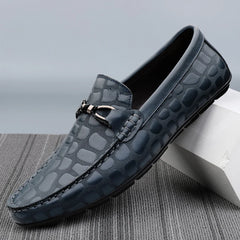 Soufree  -  Designer Luxury Mens Wedding Dress Loafers Brand Business Casual Moccasin Genuine Leather Driving Formal Suit Shoes for Men