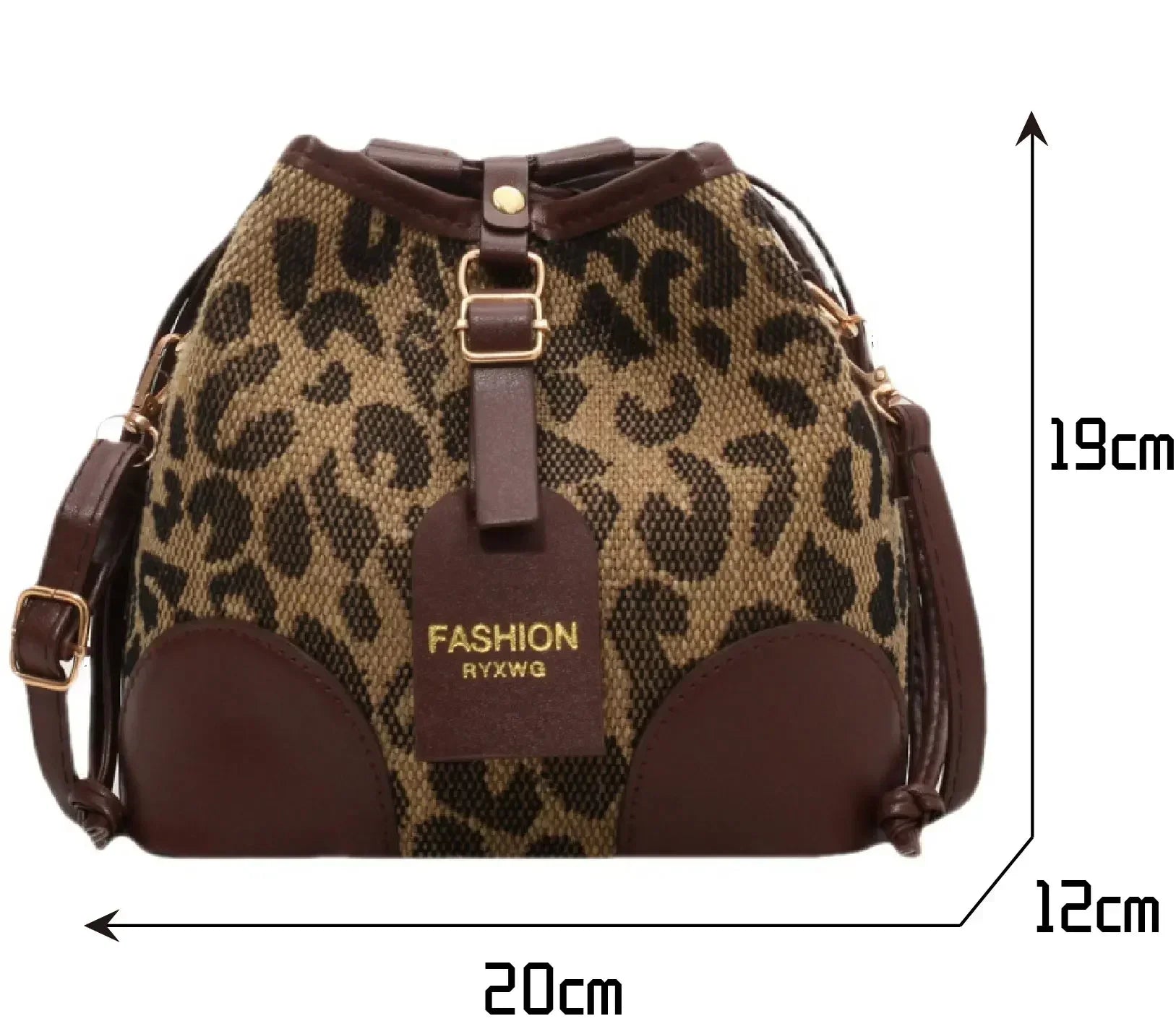 Soufree  -  designer bags Leopard Small PU Leather Women Bucket Crossbody Bags Fall Designer Shoulder Bag Luxury Brand Ladies Handbag Lady Trend Tote