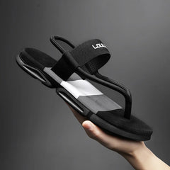 Soufree  -  unique shoes Slippers man summer ankle wrap shoes slip-resistant slide sandals summer male slippers beach Water Shoes Zapatillas Hombre