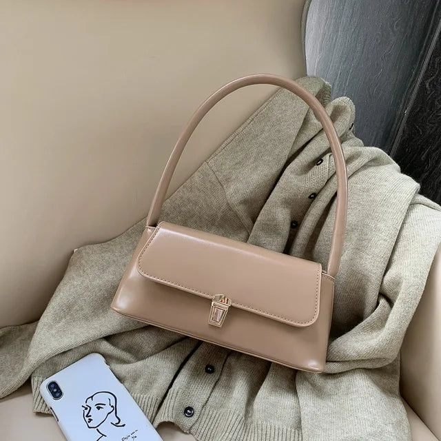 Soufree  -  Underarm Bag Women's Bag French Niche Bag Western Style New Trendy Fashion Portable All-match Ins Shoulder Bag Handbags