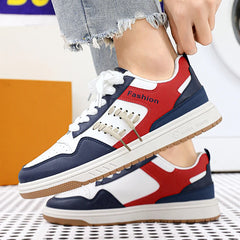 Soufree  -  New Trend Versatile Thick Sole Casual Men's Shoes Spring and Autumn Sports Canvas Shoes Versatile Lace up Sports size39-44