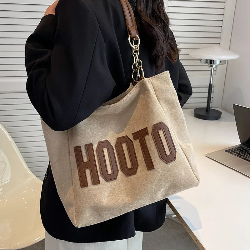 Soufree  -  Matte Leather women handbag large capacity Brand design luxury chain ladies shoulder bags new winter  female big totes bols